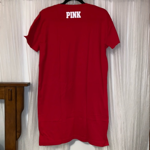 PINK University Miami RedHawks Sleep Shirt - NWT - Picture 2 of 5